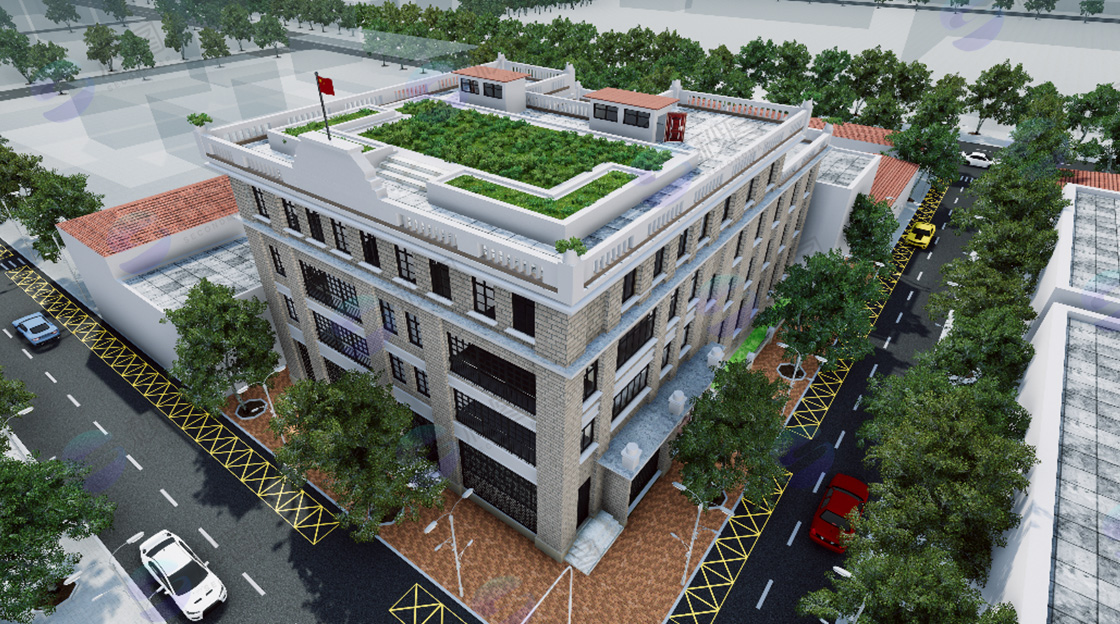 农讲所红色景点3D建模