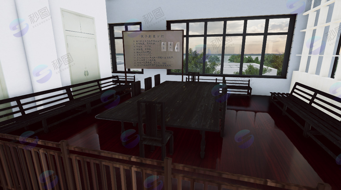 农讲所红色景点3D建模