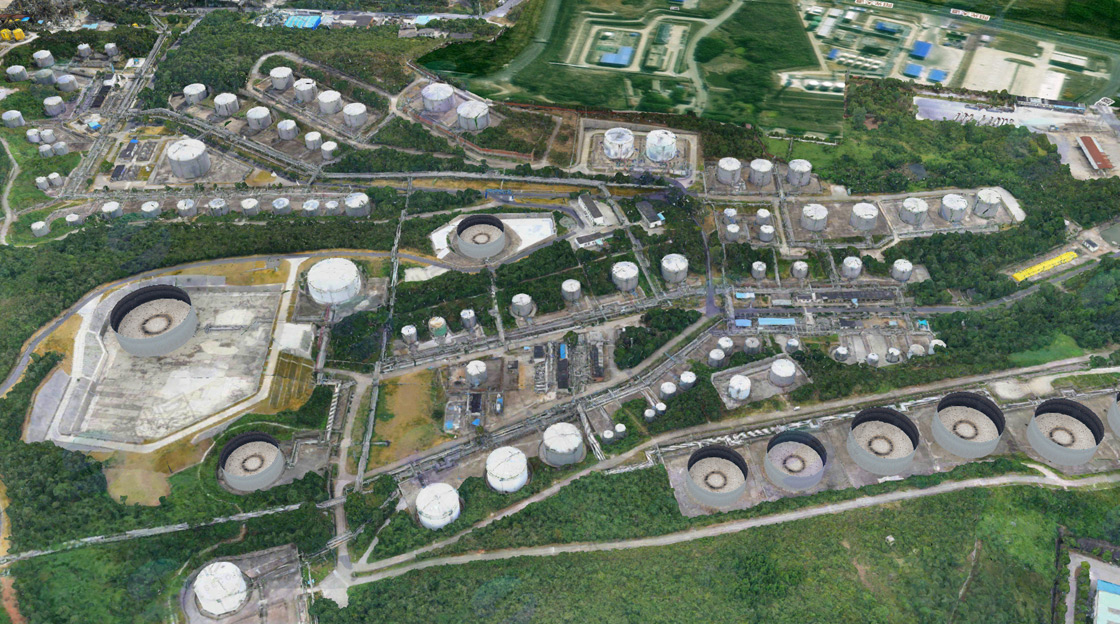 中石化油储基地