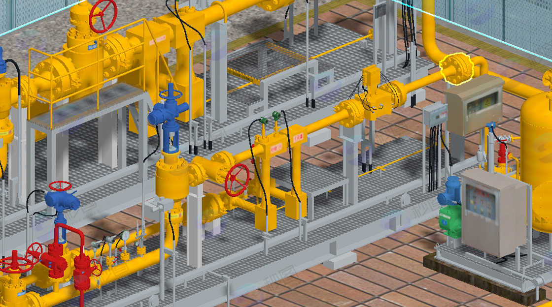 燃气管网三维建模与三维可视化方案