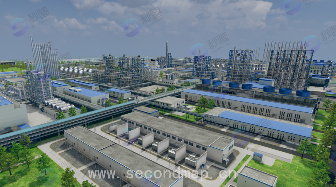 工厂3D建模展示