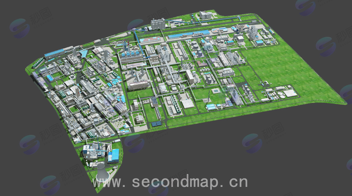 厂区整体环境建模