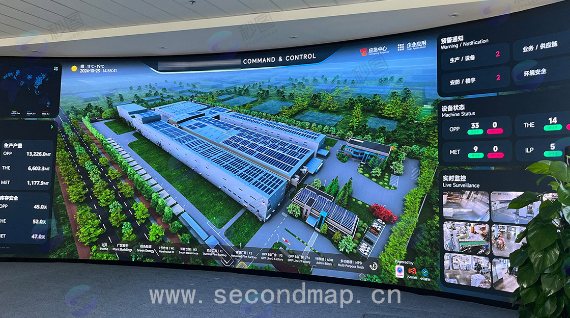 工厂数字孪生系统展示