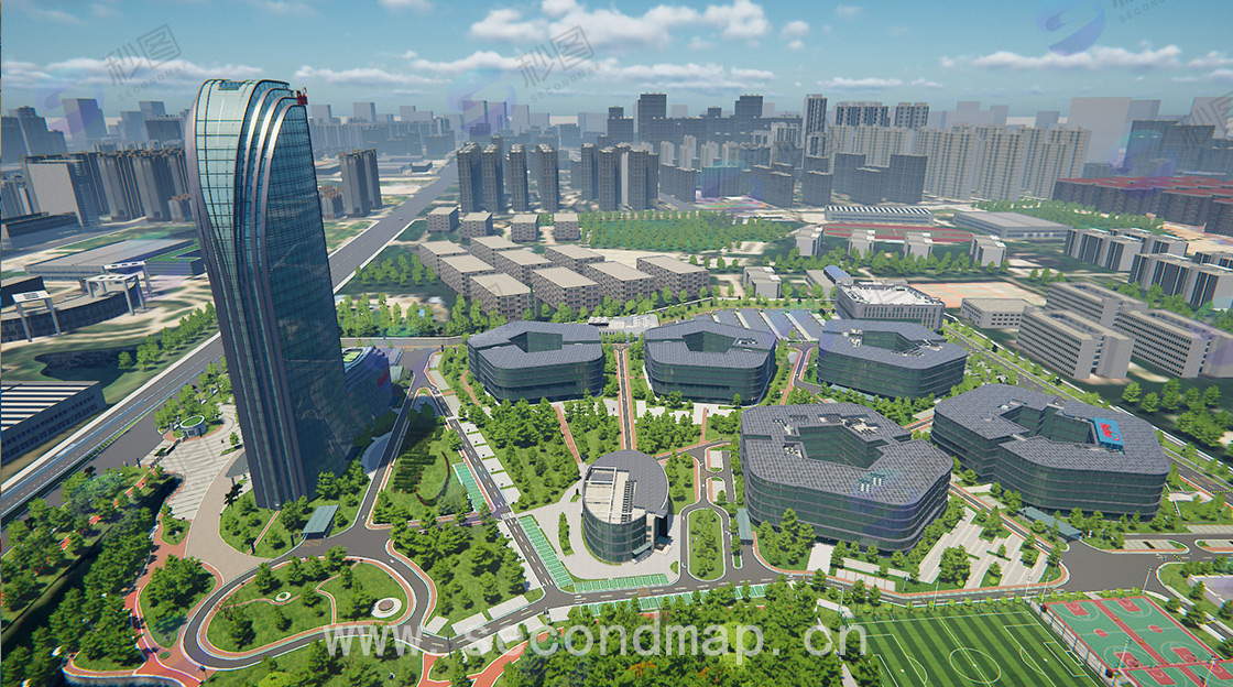 园区3D建模展示