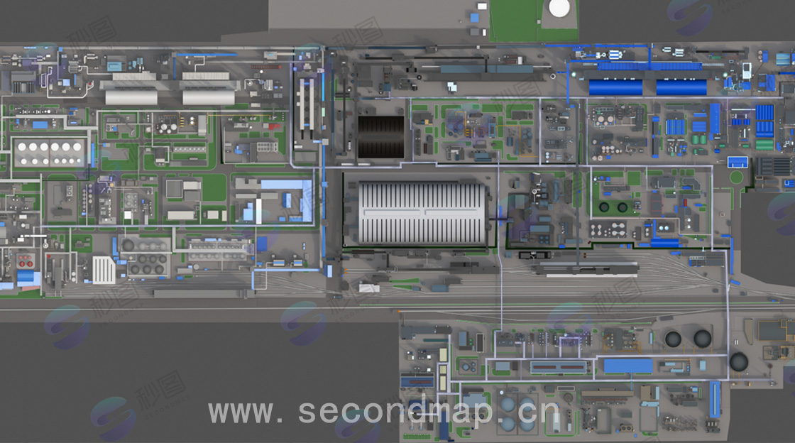 焦煤厂三维地图