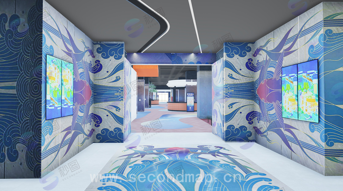 上海某购物广场三维建模