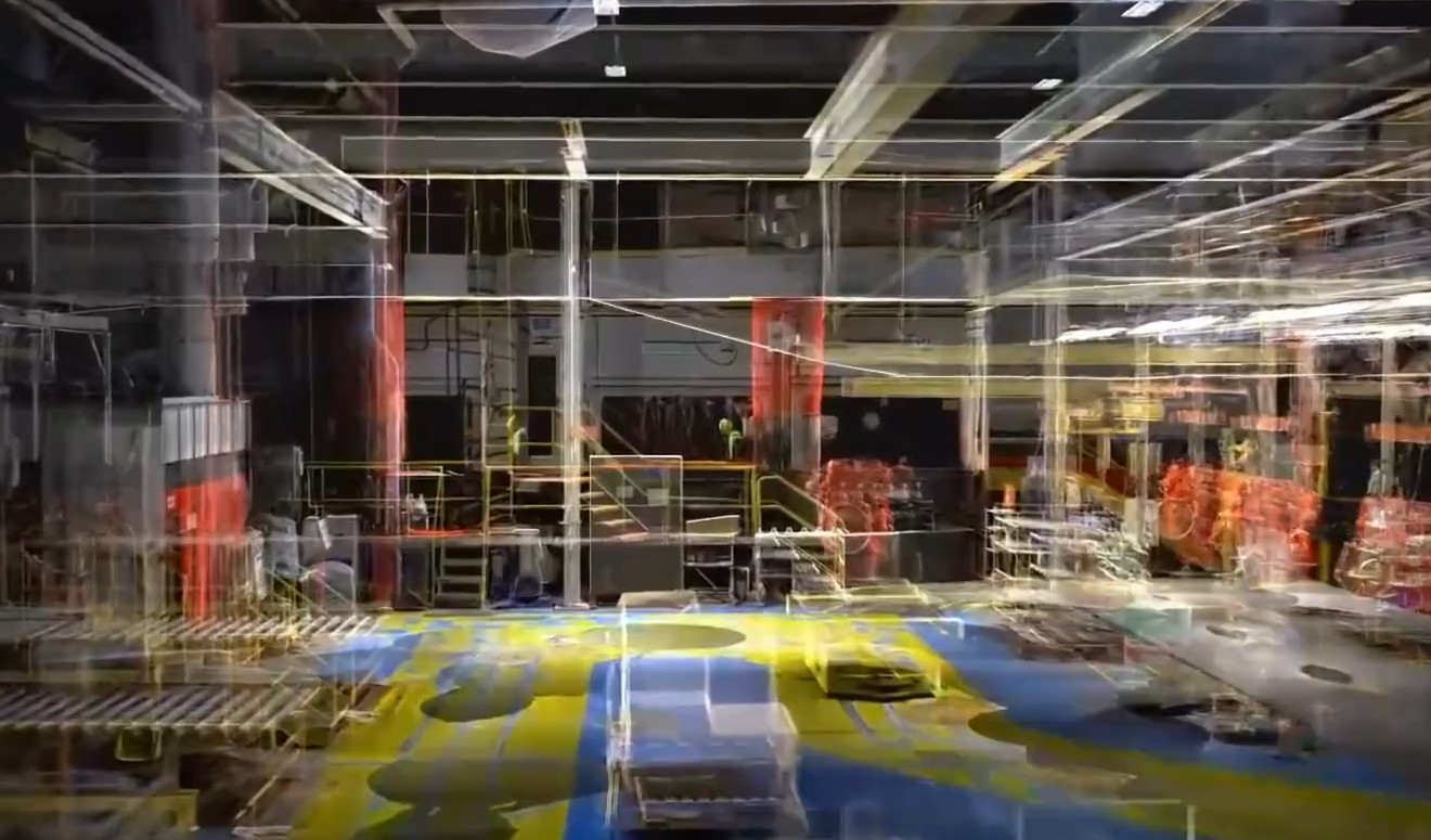 激光扫描设备建模